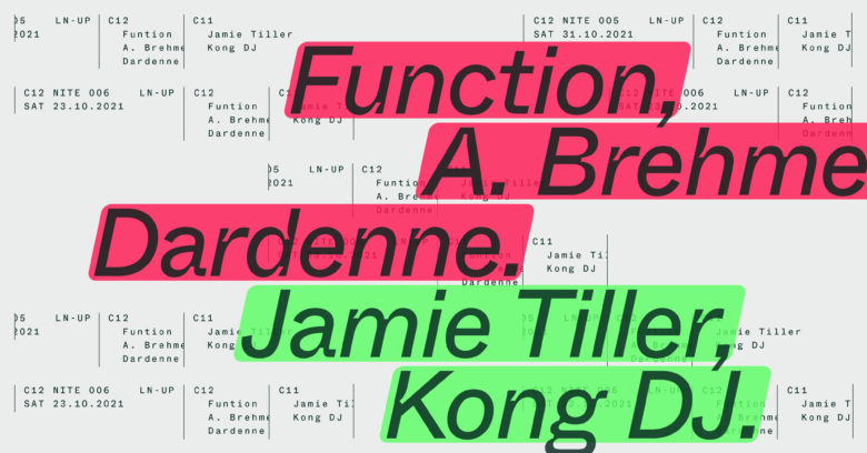 Nite 006: Function + A. Brehme + Dardenne + Jamie Tiller + Kong DJ