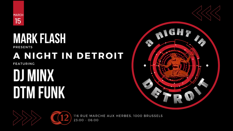 C12 x A Night In Detroit (+ panel)