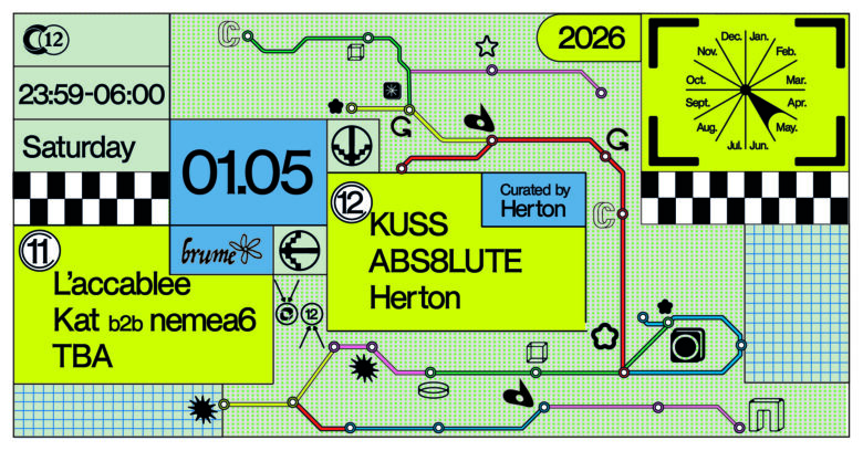 C12 X Curated by Herton & C11 X Brume w/ KUSS, ABS8LUTE, L’accablee and more