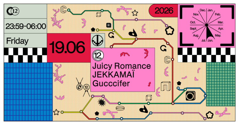 C12 Nite w/ Juicy Romance, JEKKAMAÏ, Gucccifer