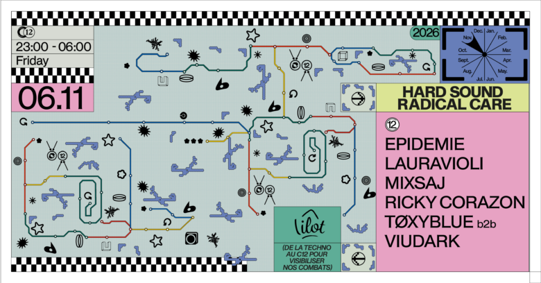 Hard Sound Radical Care by L’Ilot w/ TØXYBLUE, LAURAVIOLI, MIXSAJ and more